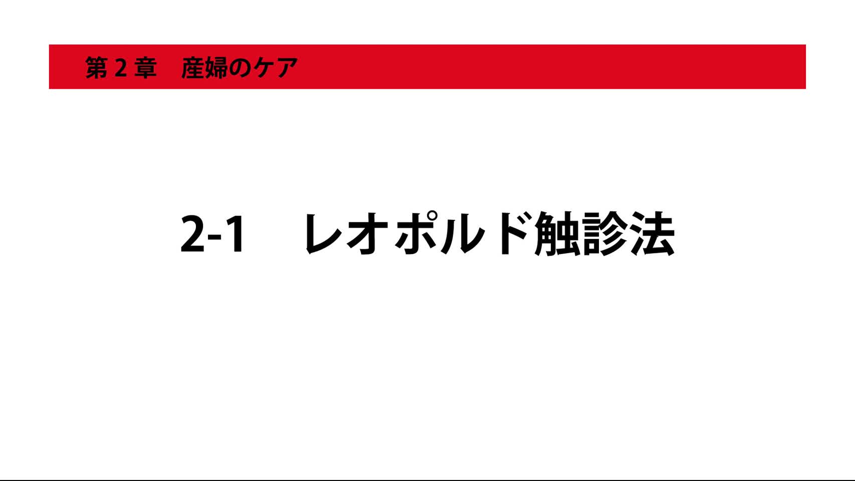 2-1レオポルド触診法